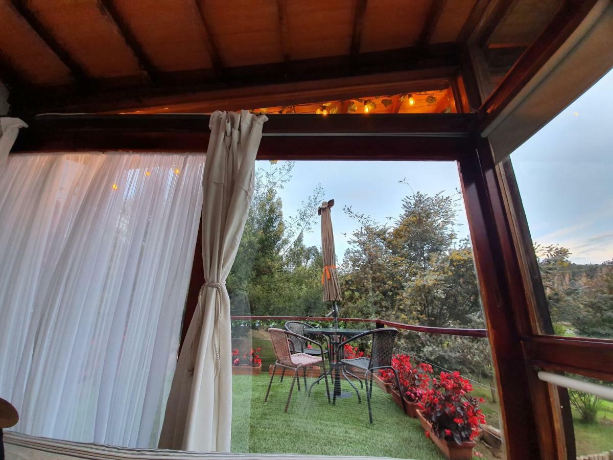 Villa Casa en el Árbol Suesca Esterno foto